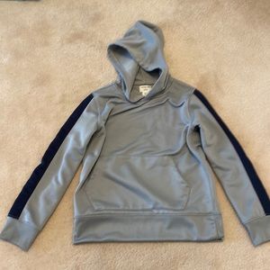 Crewcuts Boys active light blue weight hoodie sz 8